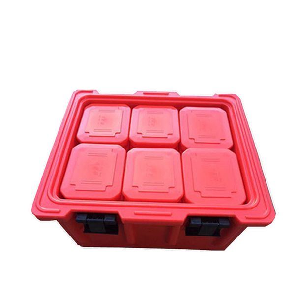 Insulated Food Box 30L Top Loading Rotomolding Customized Logo for Take-out Service