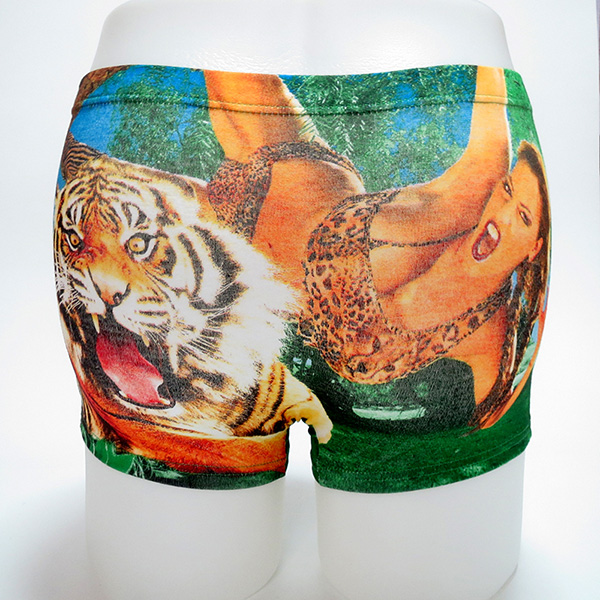 Brand Sexy Underwear Men Classic Print Cotton Spandex Underpants Mens cuecas Boxers Men's