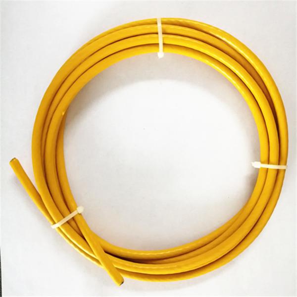 Câble métallique enduit de PVC noir et blanc enduit de nylon 1/8-3/16 3.18mm-4.76mm