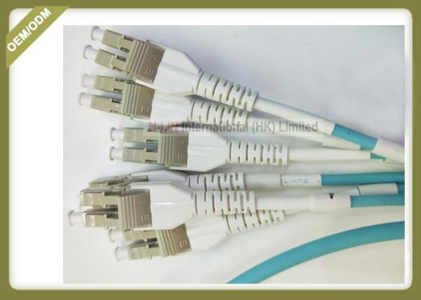 10G OM4 Duplex Fiber Patch Cord Uniboot Type For Local Area Network
