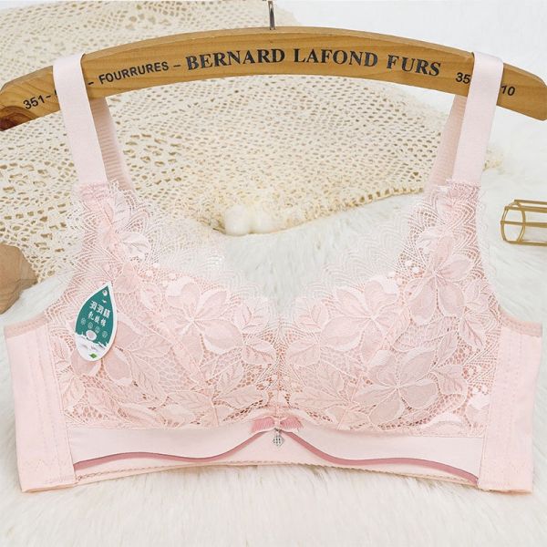 Women Bra Underwear High Quality Comfortable Fashion Design Bra With Lace Wire-Free Wholesale Bra Winter for Women
