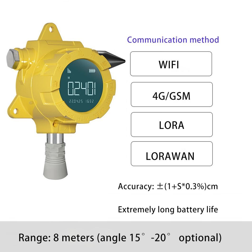 Non-contact Ultrasonic Level Sensor for Water Tank & Pool Liquid Monitoring