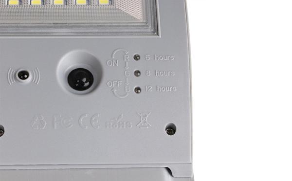 6000-7000K 20pcs LED Solar Sensor Wall Light For Advertising Lighting