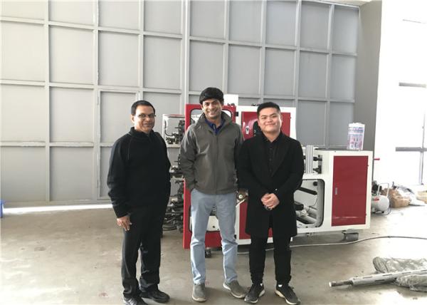 Multi Color Paper Roll High Speed Flexo Printing Machine Max Unwinding Diameter 900mm