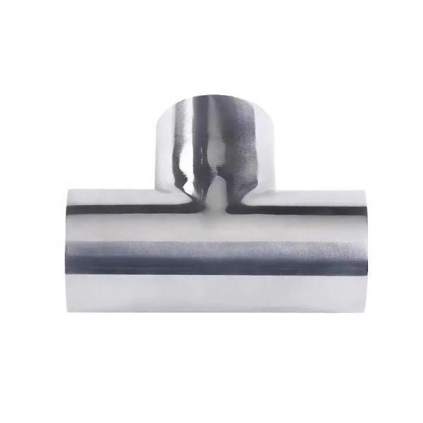1/4''-4.0'' Size Sanitary Welding Tee Connector Pipe for Industrial SS304/316 Material