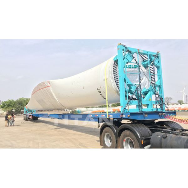 52m Extendible Trailer 52m extendible trailer TITAN 52m extendible semi trailer for sale high quality