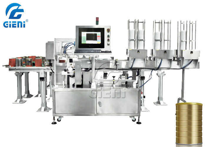 Labeler бутылки машины для прикрепления этикеток бутылки сухого молока 1.5Kw 0.6MPa автоматический