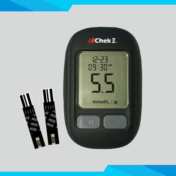 ПриборⅡ датчика содержания глюкозы в крови AllChek вторый чтение 5
