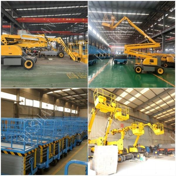 оборудование подъема заграждения паука 10м 12м 14м воздушное с одобренным КЭ