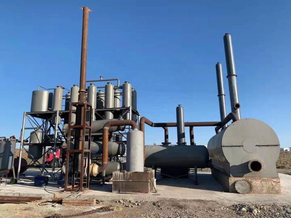 D1600*3500mm Waste Oil Regeneration Distillation Machine for Diesel Fuel Refurbishment