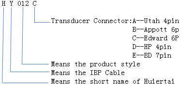 Mindray T8 12 PIN To Edward 6 PIN Invasive Blood Pressure Cable Transducer 2.5M Cable