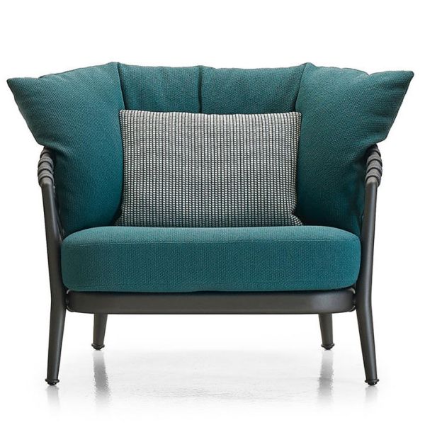 Modern Design Style Garden Furniture Sofa Waterproof Comfortable Outdoor Rope Chairs