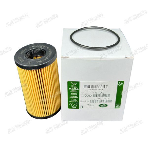 2.0l Petrol Diesel Oil Filter & Seal Jaguar Land Rover Spares Ingenium JDE37128 LR073669