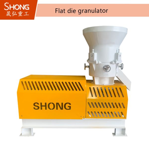 Large Output Cylindrical Organic Fertilizer Pellet Machine for High Organic Content Granulation