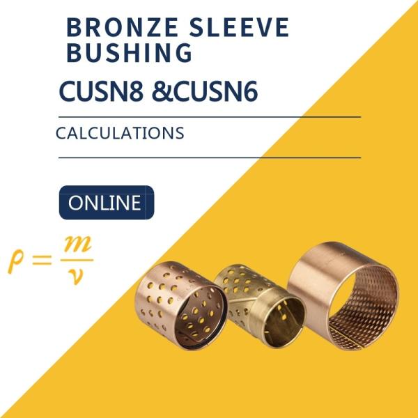 Large Size Split Bushing Sleeve | CuSn8 & CuSn6