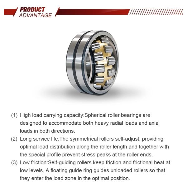 23134CA/W33 Chrome Steel Spherical Roller Bearing For Forklift 06030-23134