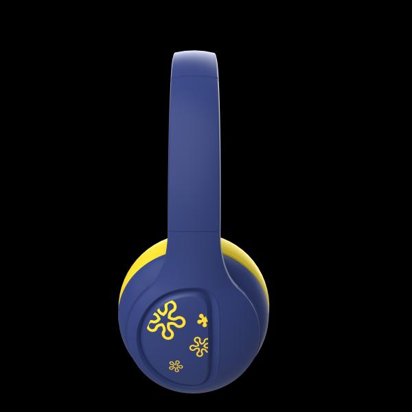 Kids Foldable Bluetooth 5.4 Headphones, Cute Floral Pattern Over Ear Headset, 25H Playtime with 3.5mm AUX Wired Dual Mode, Type-C