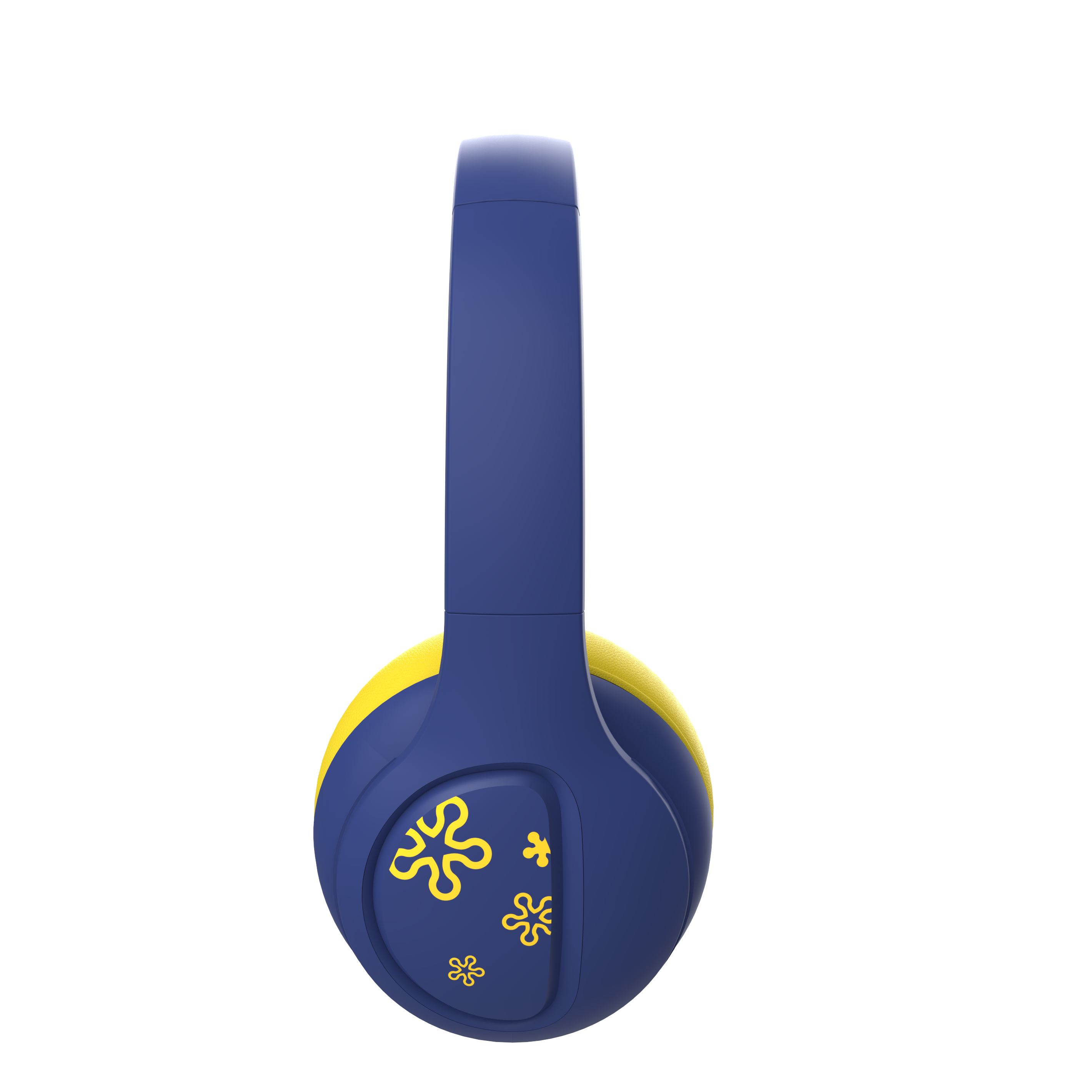 Safe Low Decibel Children Bluetooth Headset Foldable Adjustable Headband,40MM Driver Stereo Earphone Support 3.5mm AUX for Study