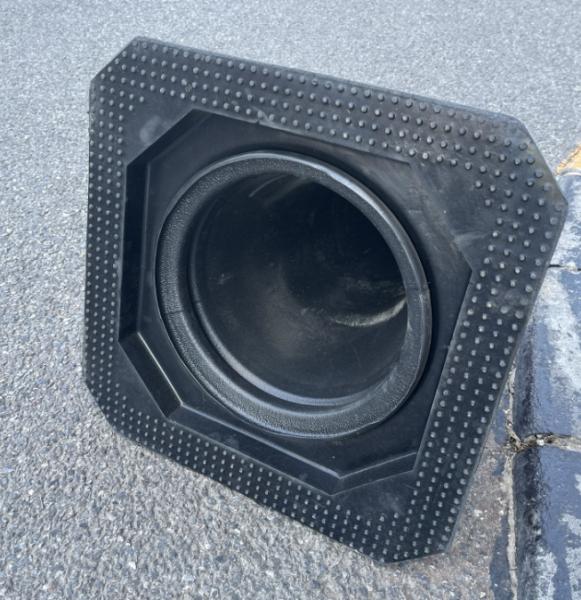 50/75/100cm Black Base PE Flexible Traffic Cone Vial Road Construction Plastic Cones