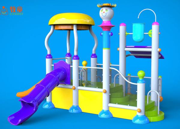 Customized Color Water Park Equipment / Water Slide Equipment 785X680X570mm Size