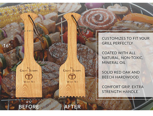 Инструменты и аксессуары БАРБЕКЮ щетинки свободные естественные деревянные жарят шабер