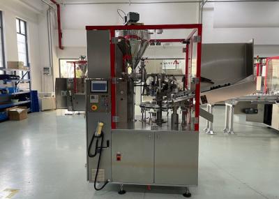 Fully Auto 0.55mpa 80pcs/Min Plastic Tube Filling Machine For Cosmetic