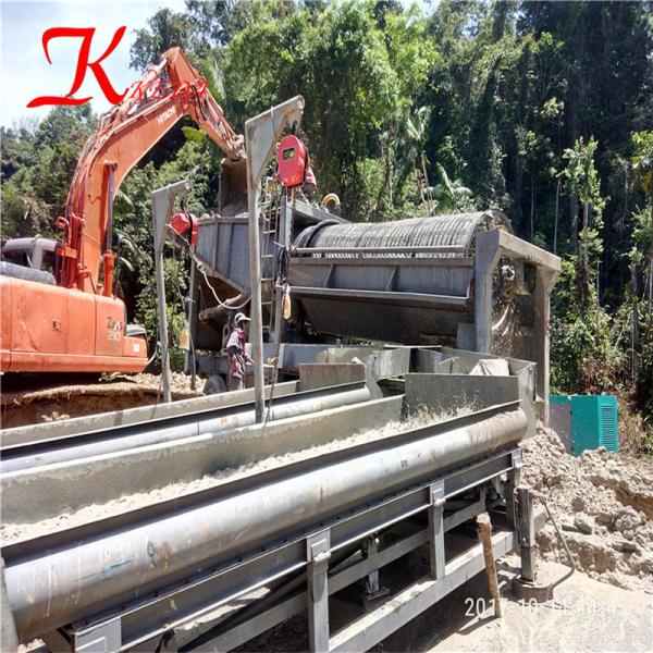 keda gold sluice box mining machine 35Kw Power dimond machine gold exploration gold machine clay mining equipment