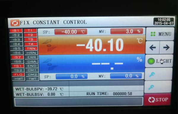 High Performance 225L Environmental Test Chamber 5 ºC /Min GB10592-89 / GB2423.1-1989