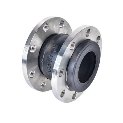 DN25-DN300 PN16 Stainless Steel 304 Flange Joint Pipe Rubber Flexible Bellows EPDM Expansion Joint