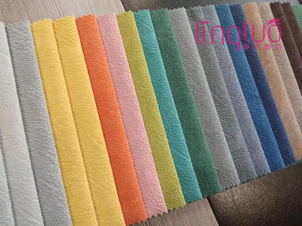 Printed Fabric Supplier Holland Velvet New design with Embossed