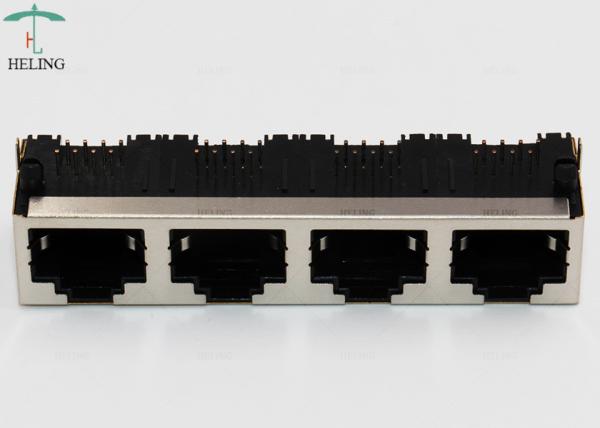 60Hz Thru Hole Shielded RJ45 Jack 8p8c Connector MJ5688-B014-HPRD1