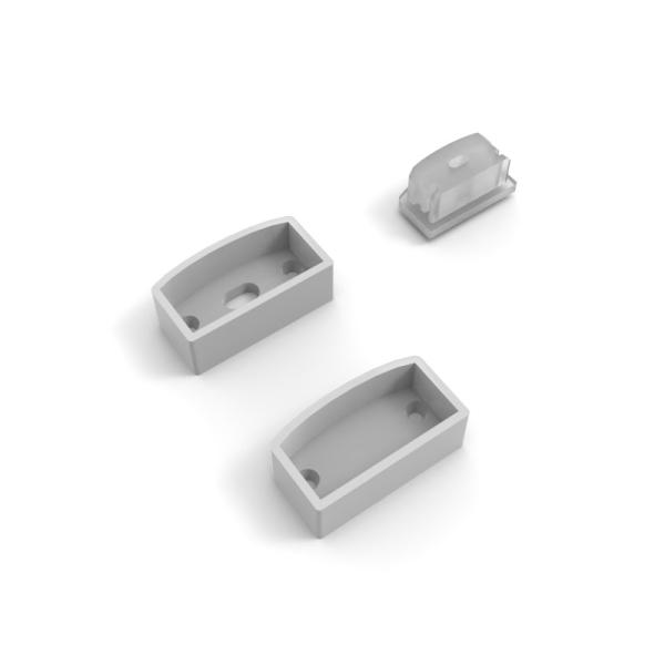 Limpando com jato de areia a liga impermeável do canal T5 6063 do perfil do diodo emissor de luz IP65