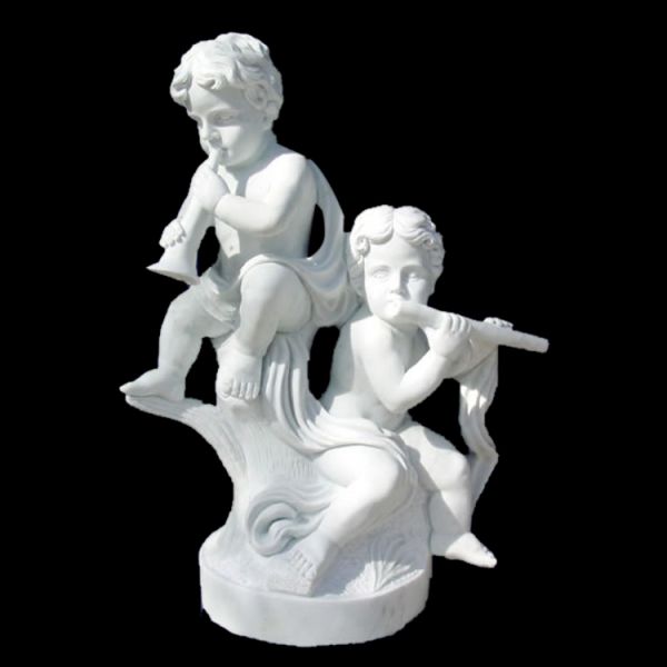 Child marble sculpture,colorful marble sculpture for garden,china sculpture supplier