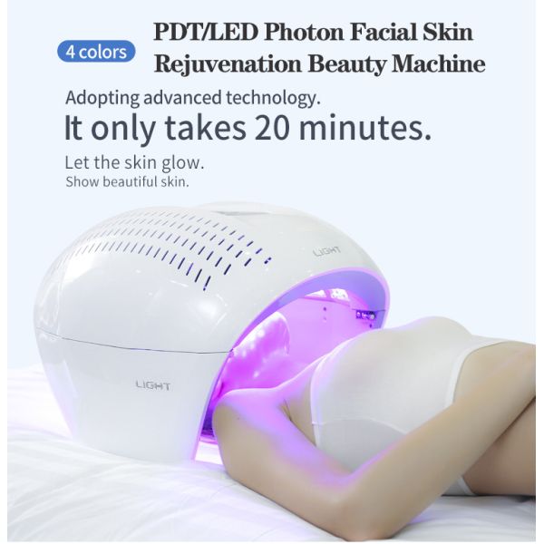 Art 7 Color LED Facial Skin Rejuvenation Device LED Face Skin Light Photon Therapy Device