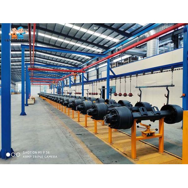 Fuwa Model Suspension Kits PCD 335mm 13t Trailer Axle Beam