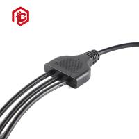 Conector de cable hermético en forma de Y hembra-varón 20awg 1 en 3 hacia fuera