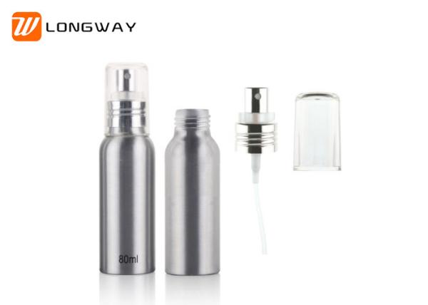 Portable Aluminum Cosmetic Bottles , Eight Pieces Travel Size Bottle Set