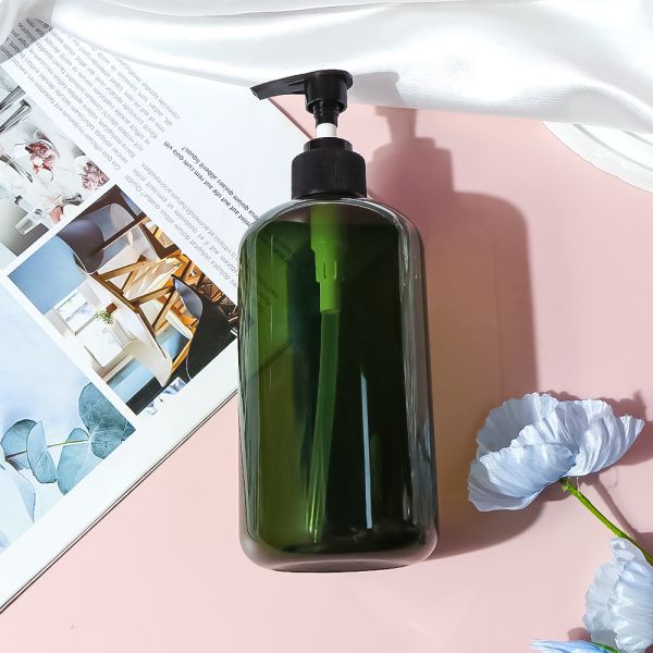 BPA-Free PET Lotion Pump Bottle with Leak-Proof Design and Customizable Colors for Skincare and Cleaning