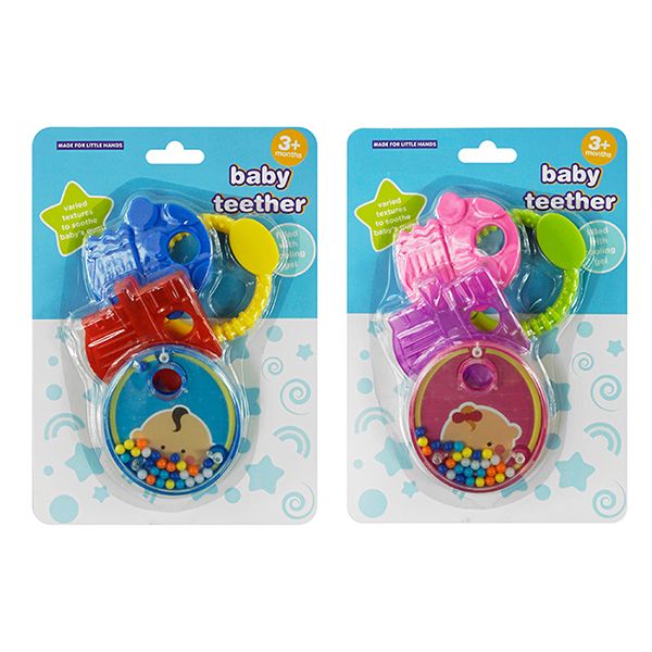 Animal Shaped Infant Baby Toys Cooling Teether With Soft Textured Surfaces