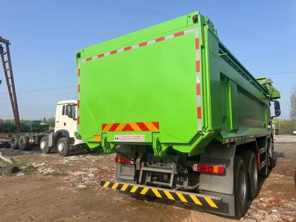 Sinotruk Howo 8x4 Dump Truck Tipper 440hp 35 Ton Used Dump Trailer Big Capacity Box