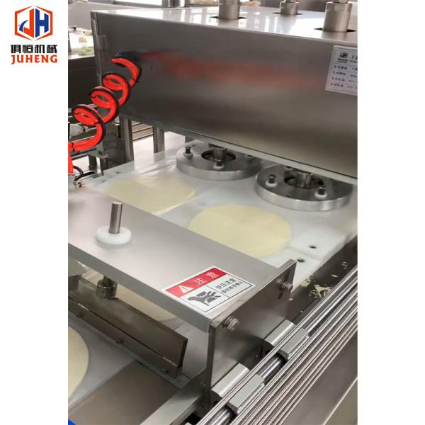 Máquina de fabricación de Roti Canai de acero inoxidable con frecuencia ajustable de 50 Hz