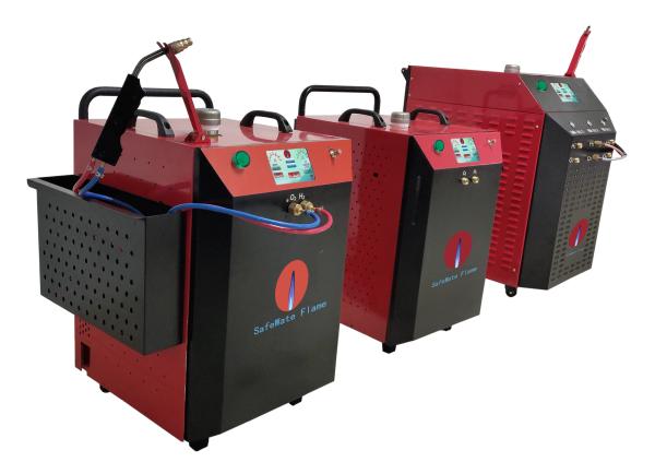 Hydrogen Flame Welding Torch for Copper Tube Brazing in Air Conditioning Compressors
