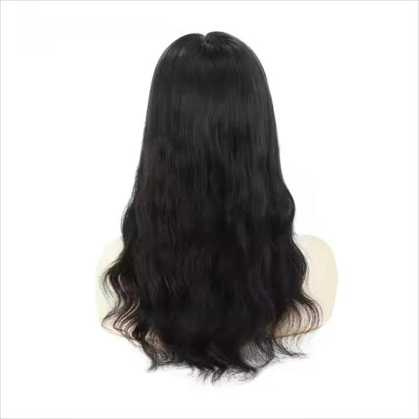 Q6 Model hairSystem for Women Import Lace Topper Lace with PU Natural style Straight 100% Indian Human Hair Toupee