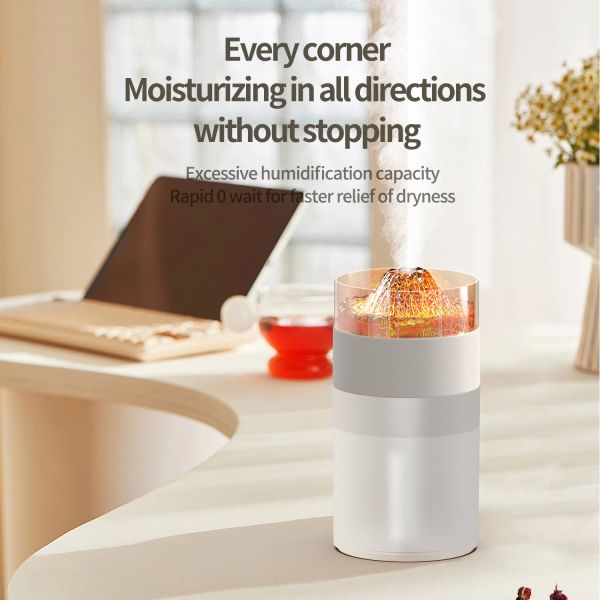 Smart Home Mini Portable Ultrasonic Humidifier with Color Changing LED USB Powered