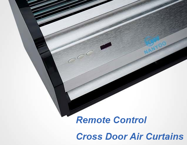 Alumiunm Casing 2970m3/H Door Air Curtains For Airport