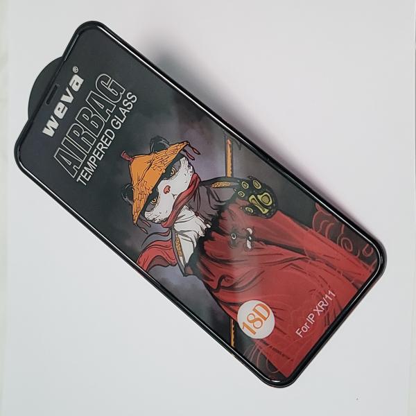 18D airbag protègeur d'écran de silicone anti bord cassé verre trempé mobile pour iphone 13 pro vivo y1s