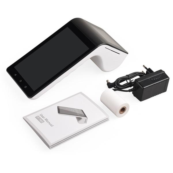 7 Inch Mini Portable Smart Point Of Sale Systems Touchable With Printer