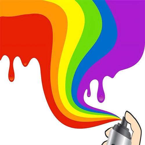 Résine acrylique à base de solvant pour peinture à la main à pulvérisation à un composant Compatible avec le GPL