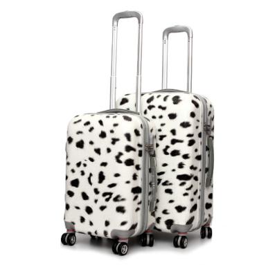 ABS PC travel trolley luggage bag from China baigou factory