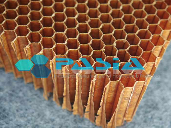 Flex Core Aramid Honeycomb for Three D Shaped Parts Requiring Insulation and Non Conductivity